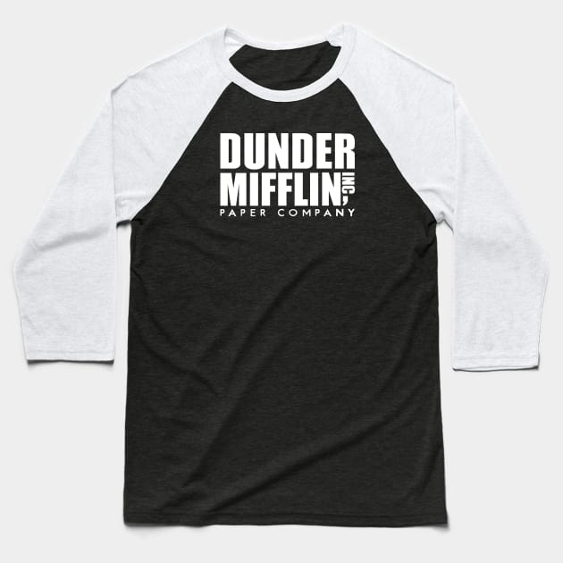 Dunder Mifflin Inc Baseball T-Shirt by OrangeCup